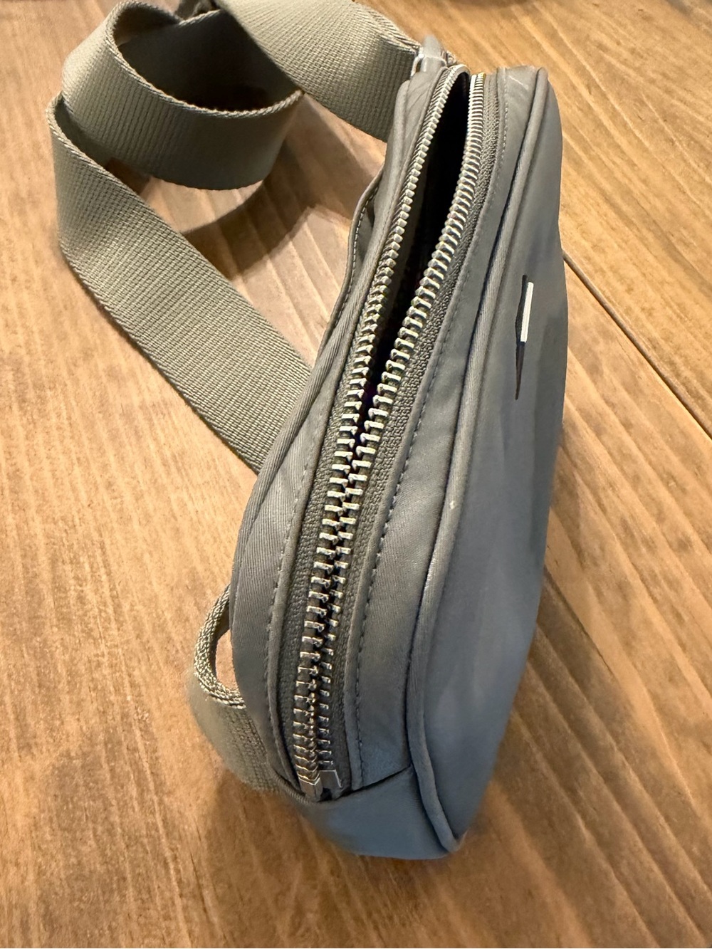Tory Burch Sage Leather Belt Bag with Silver Logo - Picture 8 of 8